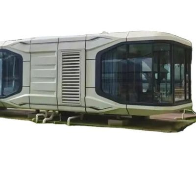 Luxury Prefabricated Modular Home Space Capsule para una casa de contenedores personalizada