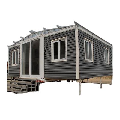 Cuadro de acero galvanizado portable plegable Casa de contenedores de envío para el hogar móvil