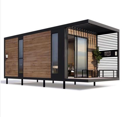 Vive Villa de Luz Casa Móvil Prefabricada Con Acero Y Tabla Sandwich
