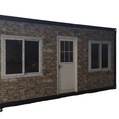 Fácil de ensamblar Lowes Prefabricado Home Kits Casa IBOXB Casas prefabricadas PVC Ventana corredera