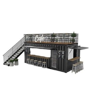 Casa prefabricada de contenedores modernos para una vida lujosa en estilo moderno