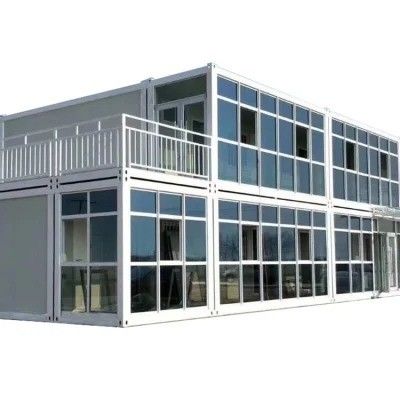 Casa prefabricada de contenedores de envío modificada y casa de contenedores portátiles multifuncionales