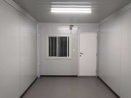 Casa de contenedores desmontable de acero y paneles de sándwich de WeiFang