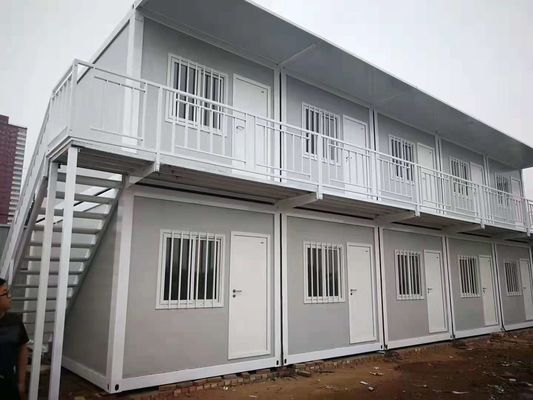 Casa de contenedores desmontable de acero y paneles de sándwich de WeiFang