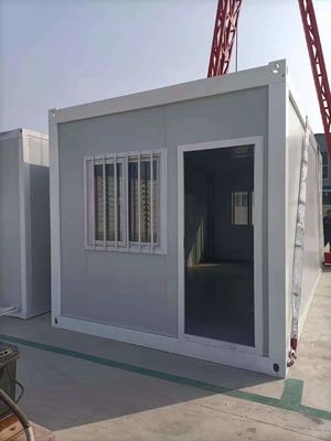 Casa de contenedores desmontable de acero y paneles de sándwich de WeiFang