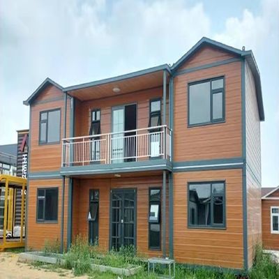 Casa de contenedores portátil de 2 pisos de diseño moderno de 20 pies o 40 pies