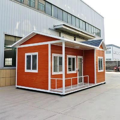 Casa de contenedores portátil de 2 pisos de diseño moderno de 20 pies o 40 pies