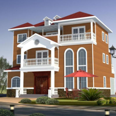 Venta directa de casas de acero ligero de 3 habitaciones para casas de contenedores