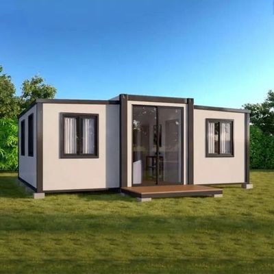 Casa de contenedores expandible moderna de 30 pies con marco de acero galvanizado de la ciudad de Weifang