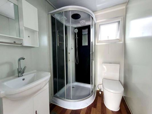 Diseño moderno 20FT estructuras de acero plegables viviendas prefabricadas casas modulares de la ciudad de Weifang