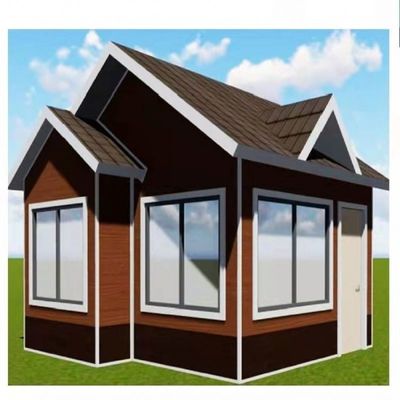 Casitas prefabricadas en ruedas con suministro directo de opciones blancas/grisas/negras