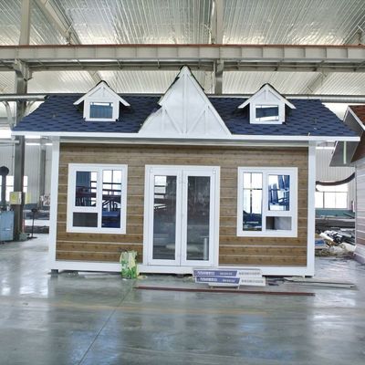 Casitas prefabricadas en ruedas con suministro directo de opciones blancas/grisas/negras