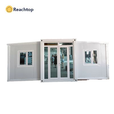 Cuadro de acero galvanizado vivienda rápida casa de contenedores expandible con accesorios