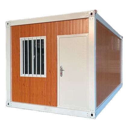 Estante de acero Prefab Móvil portátil 20ft 40ft Casas modulares Casa de contenedores