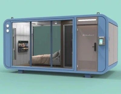 Casa de contenedores de vivienda móvil prefabricada Casa pequeña para dormir