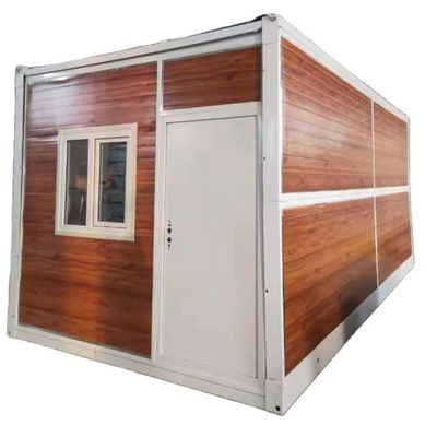 Fácil de instalar 20 pies de acero panel de sándwich portátil de contenedores plegables ya hechos