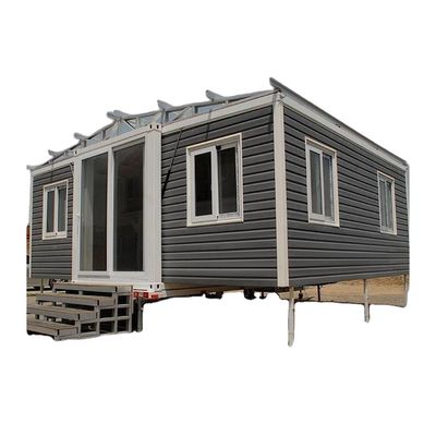 Casa de contenedores de transporte móvil de diseño moderno para vivienda portátil y plegable