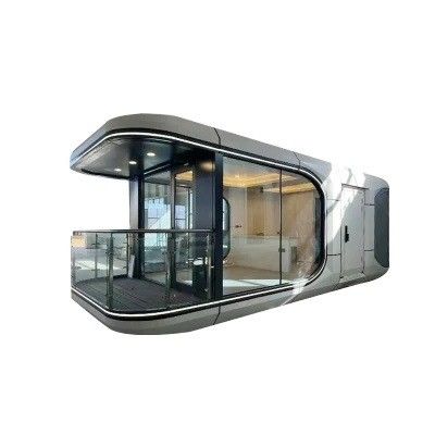 Hotel Pod Prueba de huracán Prefab Capsula Speed Dome Casa a mediados de siglo