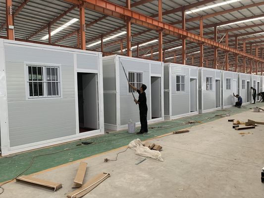 18 mm MGO de tablero piso Casa móvil Contenedor portable plegable de envío Casa de contenedores