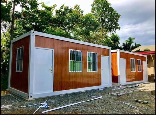 Casas de contenedores plegables portátiles para casas de contenedores móviles Carport