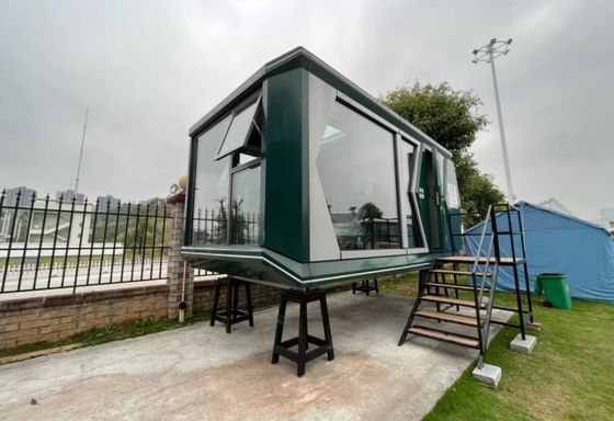 Luxury Prefabricated Modular Home Space Capsule para una casa de contenedores personalizada
