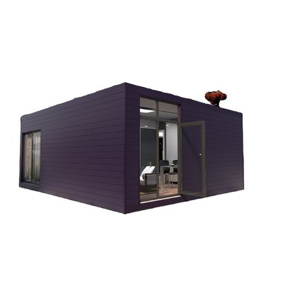 18 mm MGO de tablero piso portátil plegable de envío de contenedores Casa para el hogar de la oficina