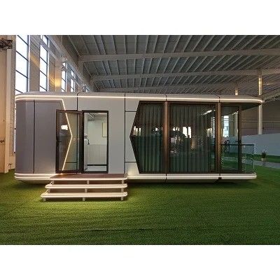 Taller de almacenes, oficina de construcción, cápsula espacial para 20 pies o 40 pies.