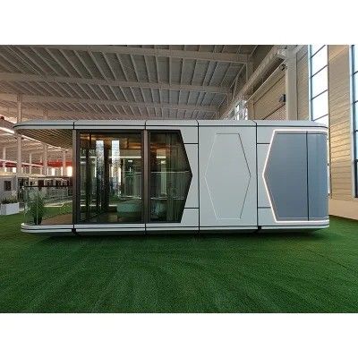 Taller de almacenes, oficina de construcción, cápsula espacial para 20 pies o 40 pies.