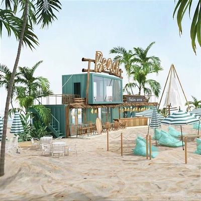Panel de sándwich Contenedor de vivienda móvil Casa para el campo