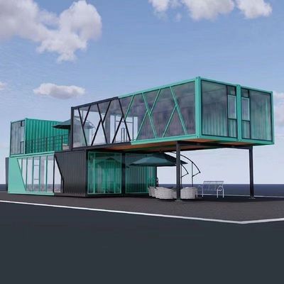 Panel de sándwich Contenedor de vivienda móvil Casa para el campo