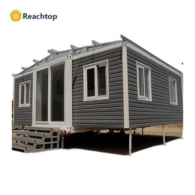 Casas de contenedores de envío plegables portátiles Modulares modernas para vivienda móvil