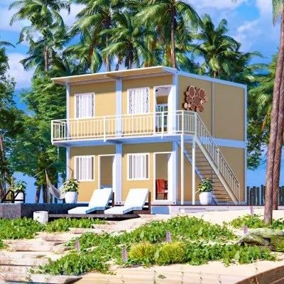 Casa de contenedores móvil de diseño moderno para la protección del medio ambiente
