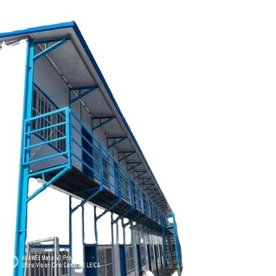 REACHTOP Estructura de acero Edificio de paneles metálicos para diseño a prueba de huracanes de Carport