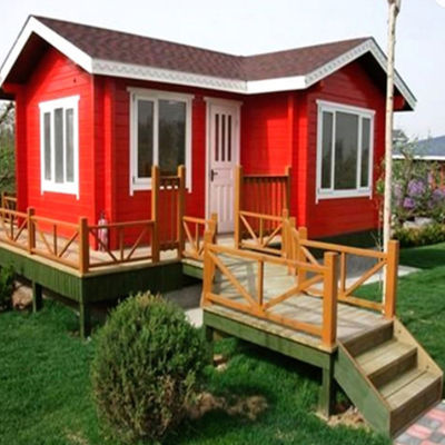 Estructura de acero ligero de acero de tablero de sandwich Casa prefabricada para villas modernas
