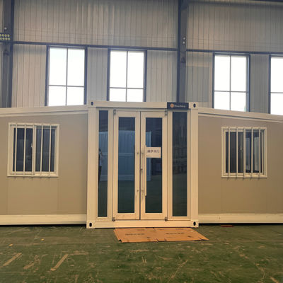 Cuadro de acero galvanizado REACHTOP 2 dormitorios Casa de contenedores plegable con piso de madera