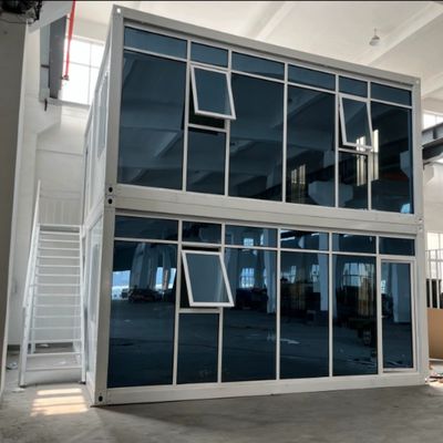Casa de contenedores de paquetes de grasa ensamblados para supermercado tienda en el hogar taller de hospital