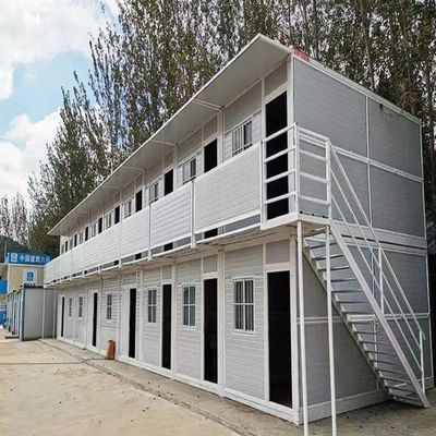 Casa de contenedores de paquetes de grasa ensamblados para supermercado tienda en el hogar taller de hospital