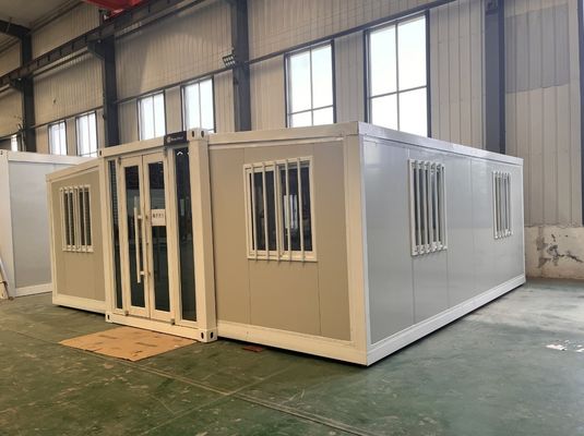 Cuadro de acero galvanizado REACHTOP 2 dormitorios Casa de contenedores plegable con piso de madera