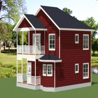 Estilo de diseño moderno Chengdu Luxury Light Steel Villa House OEM