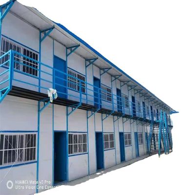 Alojamiento para trabajadores Casa prefabricada en T para trabajadores de la construcción
