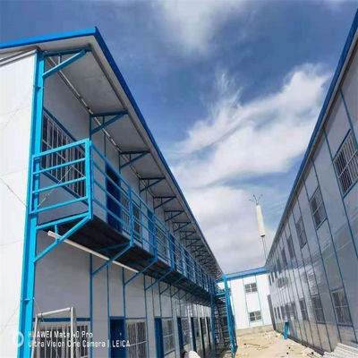Alojamiento para trabajadores Casa prefabricada en T para trabajadores de la construcción