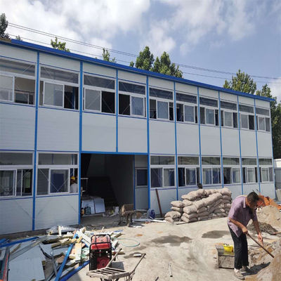 Alojamiento para trabajadores Casa prefabricada en T para trabajadores de la construcción