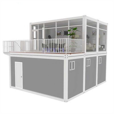 Casa de contenedores prefabricada de 18 mm para eficiencia de oficina en el hogar