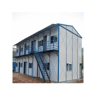 Oficina moderna de 4 dormitorios Casas prefabricadas Kt de lujo con ventana corredera de PVC