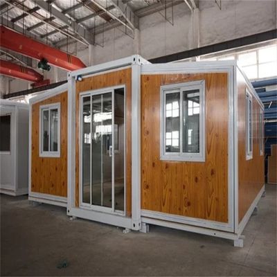 Puerta de acero Casa de contenedores móviles de vida para prefabricados hechos a medida Extensible