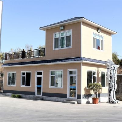 Vive Villa de Luz Casa Móvil Prefabricada Con Acero Y Tabla Sandwich
