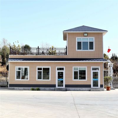 Vive Villa de Luz Casa Móvil Prefabricada Con Acero Y Tabla Sandwich