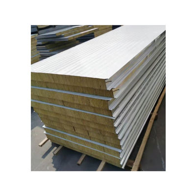 Panel de sandwich de pared ISO para materiales de construcción de villas modernas