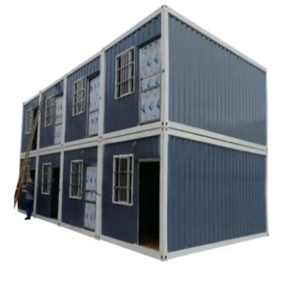 Casas de contenedores 20 pies para vivienda móvil supermercado de compras en el hogar taller de hospital