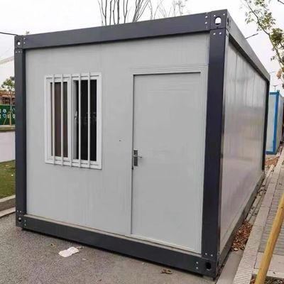 Casa portátil Casitas pequeñas listas para el envío Contenedor plegable Cottage con en 20 pies o 40 pies